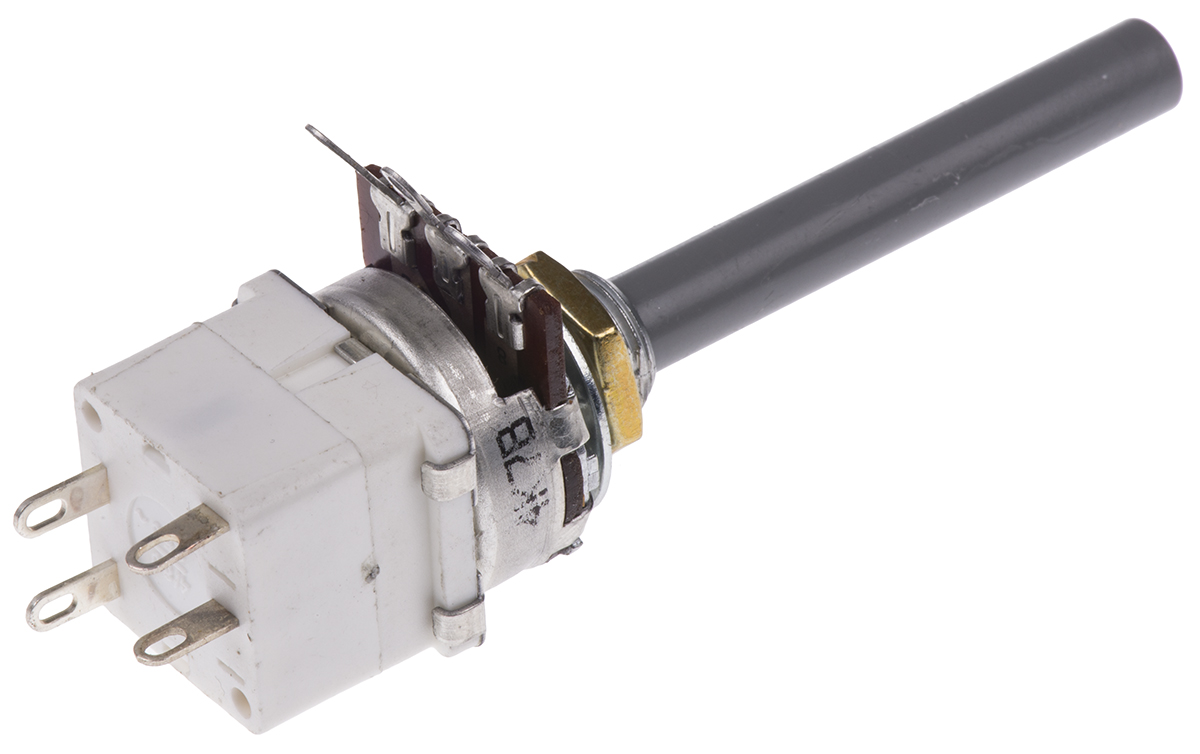 1624216-2 TE Connectivity 23 4.7 kΩ Rotary Potentiometer 1-Turns 1-Gang Panel Mount,