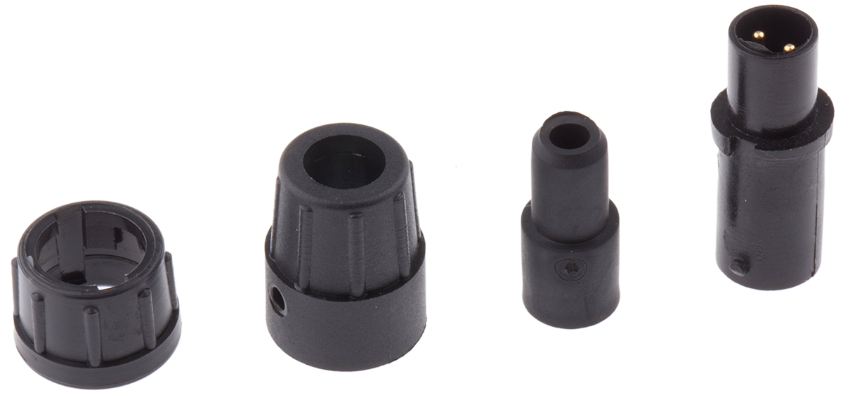 Switchcraft Circular Connector, 2 Contacts, Cable, Subminiature Connector, Plug, Male, IP67, MICRO-CON-X Series