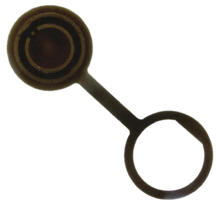 Switchcraft CON X Dust Cap IP67 Rated, with Black Finish, Thermoplastic Elastomer