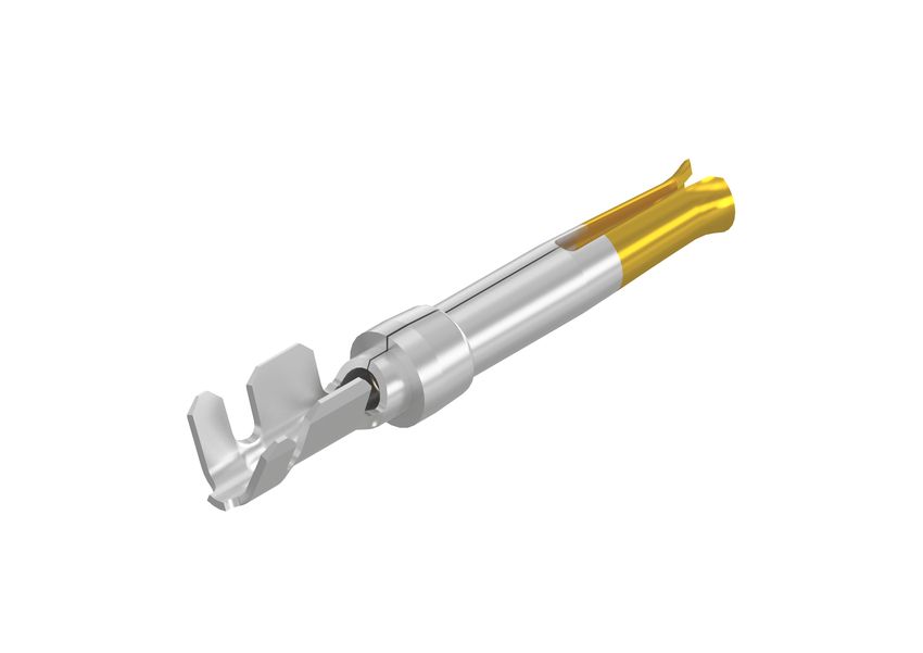 CONEC, 162A11 Series, size 24/20 AWG Female Crimp D-Sub Connector Contact, Gold over Nickel Socket 20 AWG