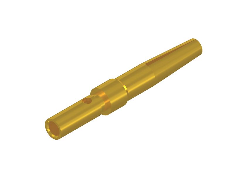 CONEC, 162A18 Series, size 24/20 AWG Female Crimp D-Sub Connector Contact, Gold over Nickel Socket 20 AWG