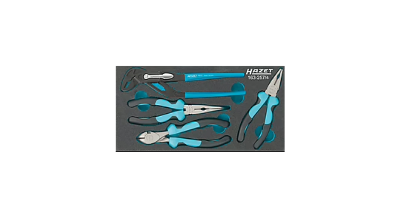 HAZET 163-257/4 4-Piece Plier Plier Set