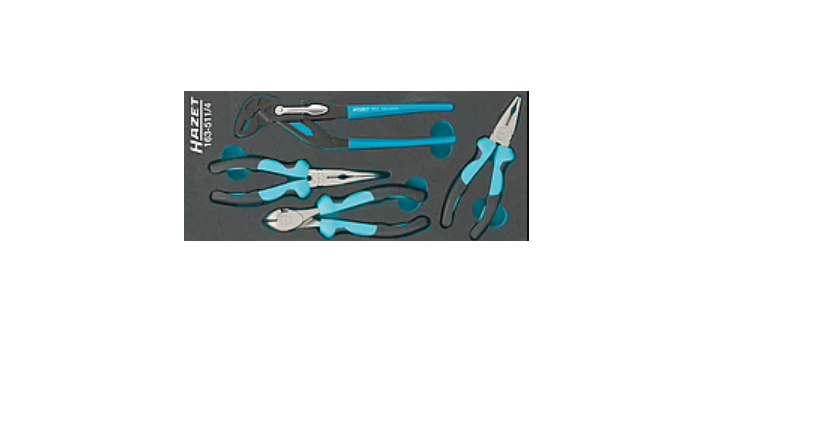 HAZET 163-511/4 4-Piece Plier Plier Set