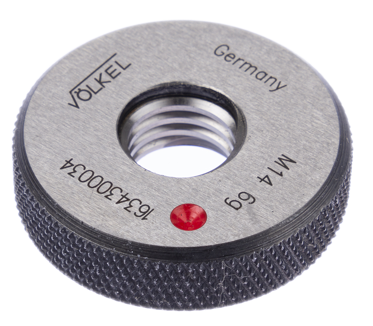 Volkel M14 x 2 Ring Ring Gauge, 2 mm Pitch Diameter
