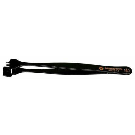 Bernstein 130 mm, Stainless Steel, Wafer, ESD Tweezers