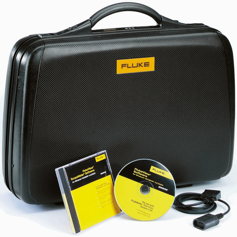 Fluke,Accessory Kit Case, Software, OC4USB Cable,For Use With 215C Series, 225C Series, 190 Series SCC190