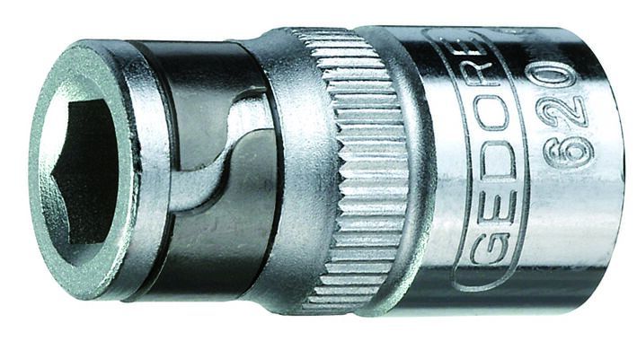 Gedore 1/4 in Hex Adapter, 23 mm Overall