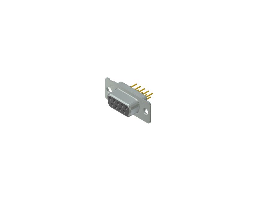 CONEC 164A100 9 Way Straight Solder D-Sub Connector, with Plug Female