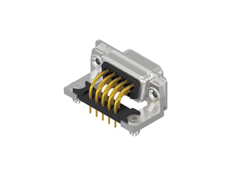CONEC 164A167 9 Way Angled Solder D-Sub Connector, with Plug Female
