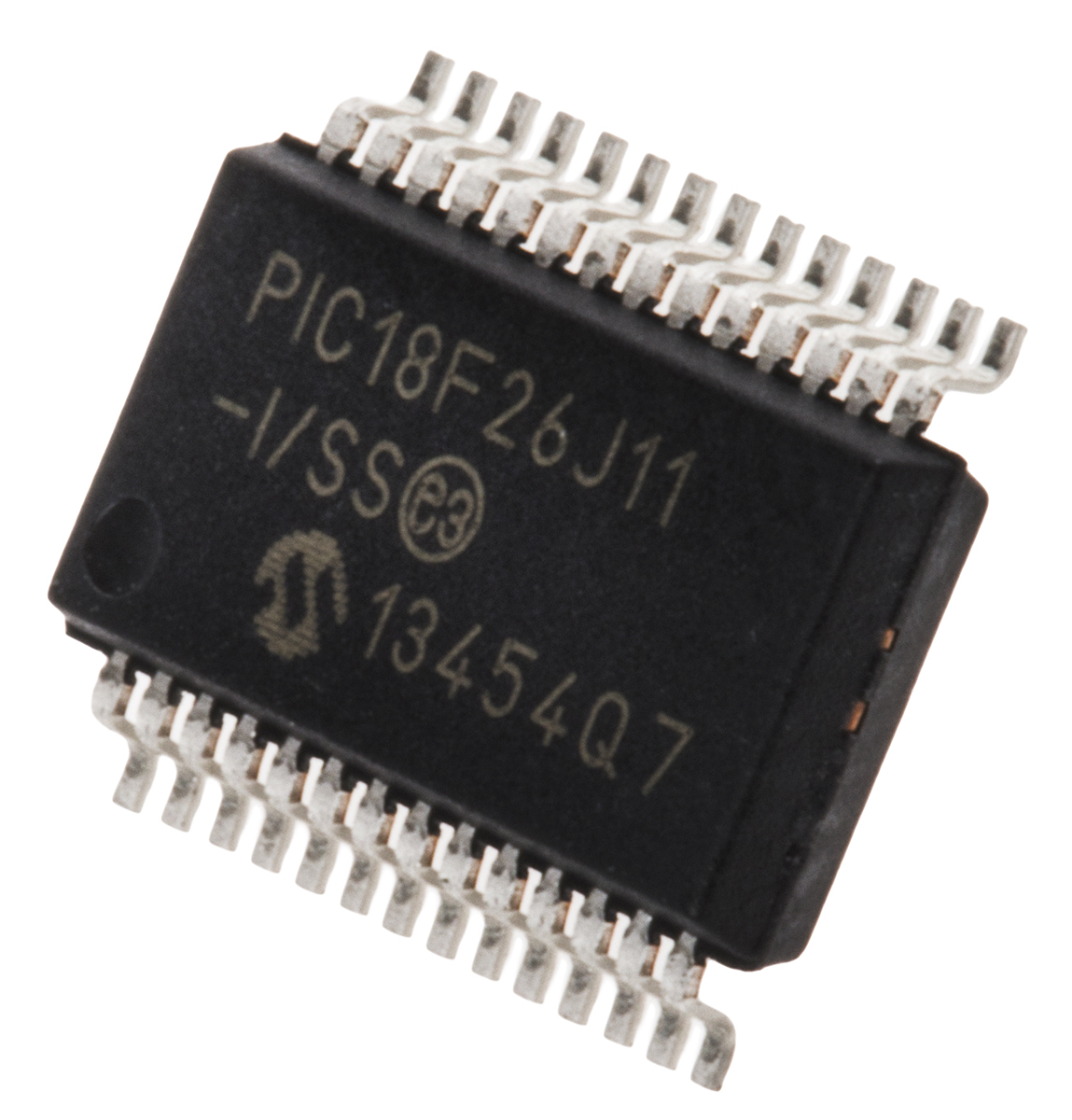 Microchip PIC18F26J11-I/SS, 8 bit PIC, PIC18F26J11 Microcontroller, 64 MHz, 64kB FLASH, 28-Pin SSOP