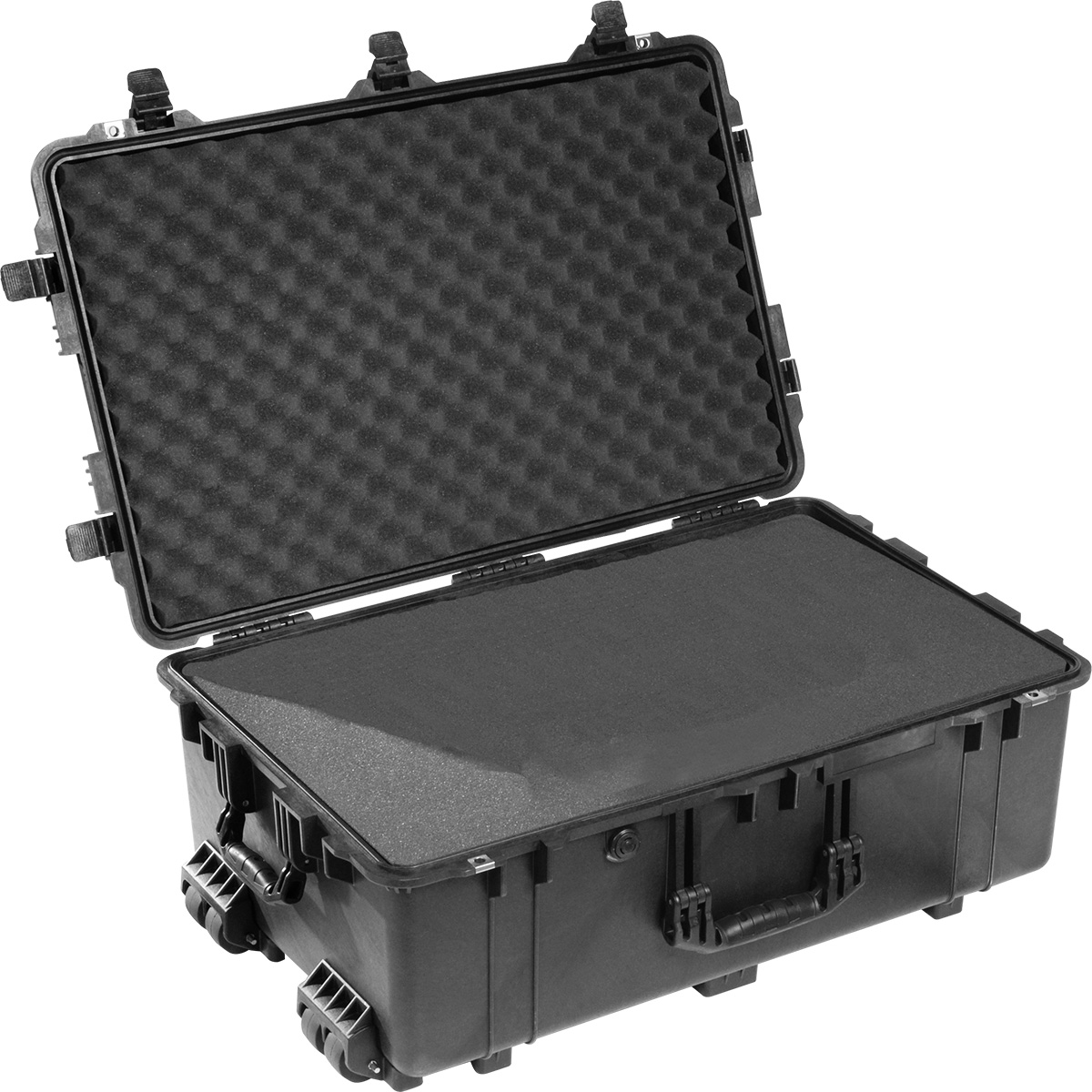 Peli 1650 Polypropylene Transit Case Wheeled, 20.47 in 12.45 in