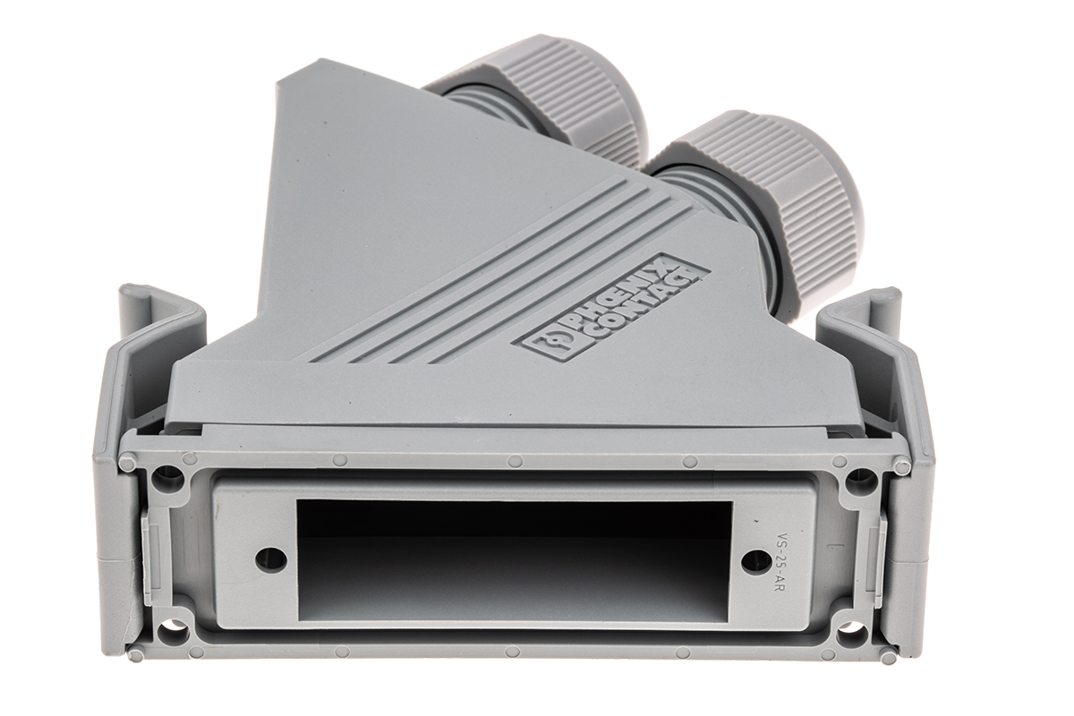 1652198 Phoenix Contact VS-25-SET-STD Series Polyamide 45° D-Sub Backshell, 25 Way