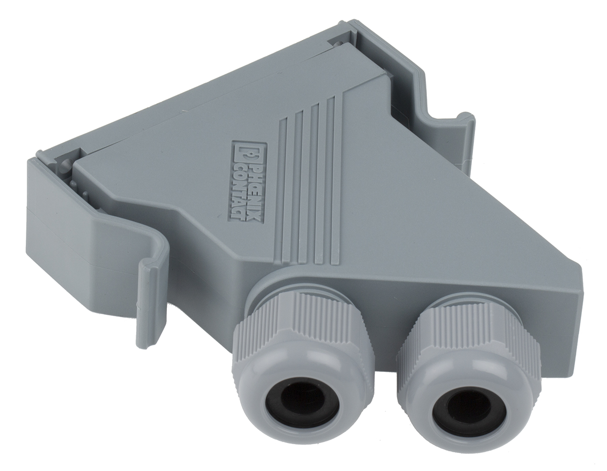 1652208 Phoenix Contact VS-25-SET-EMV Series Polyamide 45° D-Sub Backshell, 25 Way
