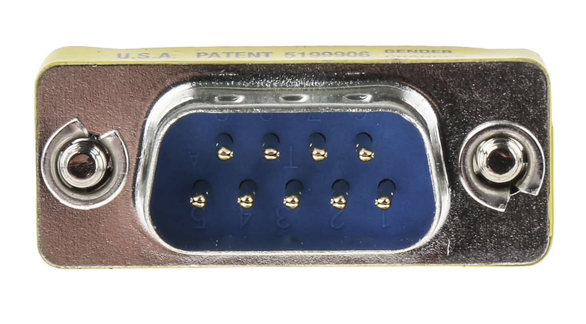 1652651 Phoenix Contact D-Sub Adapter 9-Way D-Sub to Male Male 9-Way D-Sub Male Male