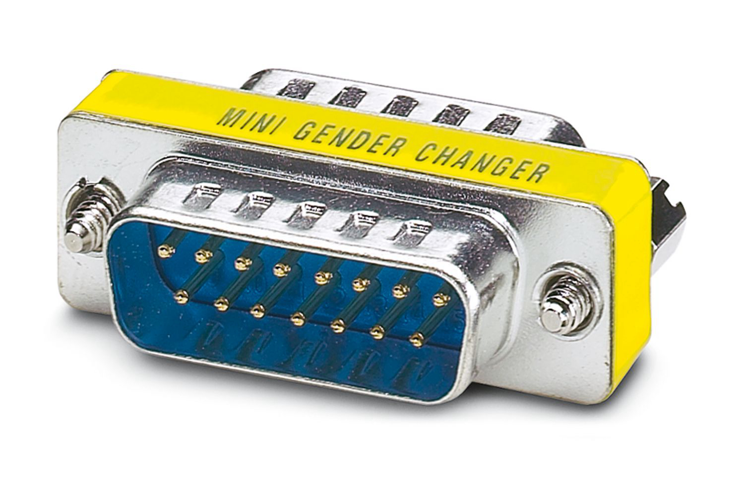 Phoenix Contact D-Sub Adapter 15-Way D-Sub to Male Male 15 Way D-Sub Male Male