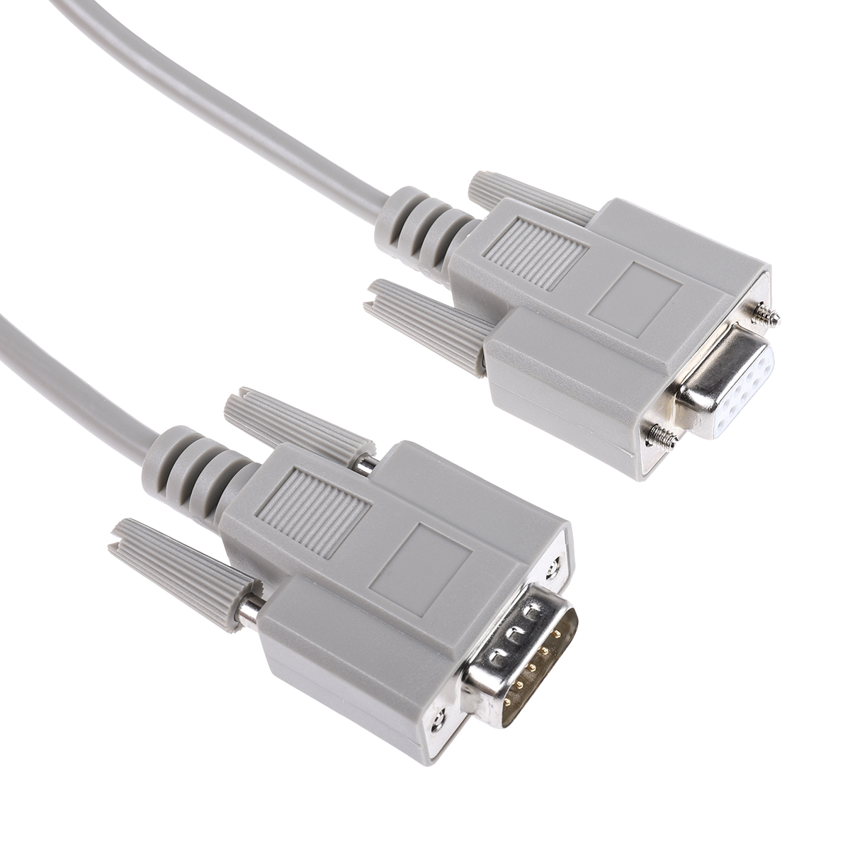 Phoenix Contact Male D-Sub 9-Pin to Female DB9 Serial Cable, 5 m Polyvinyl Chloride, VS-09-DSUB-20-LI-5.0 Series