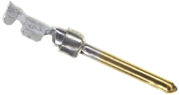 TE Connectivity, AMPLIMITE HDP-22 Series, size 22 Male Crimp D-Sub Connector Contact, Gold over Nickel Signal 28 AWG