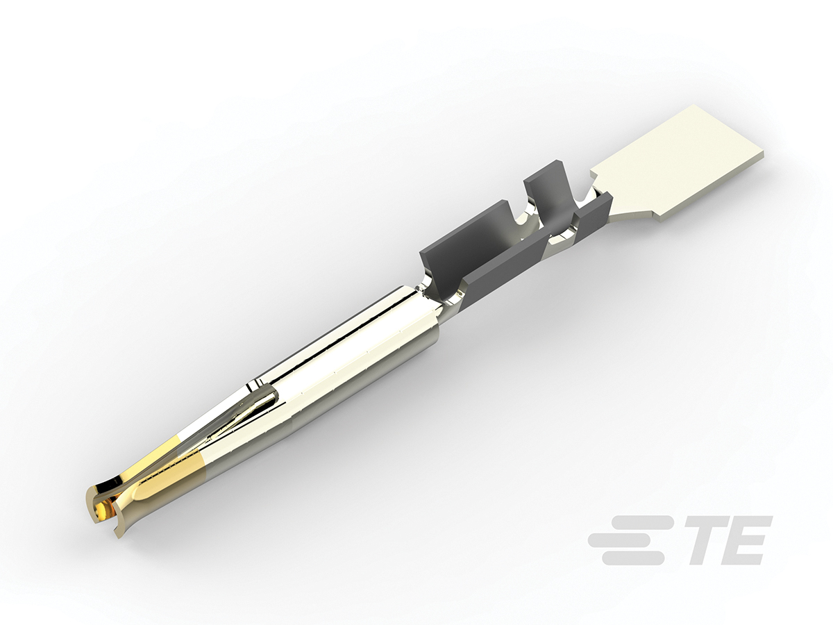 TE Connectivity size 22 Female Crimp D-Sub Connector Contact, Gold Flash Socket 22 AWG
