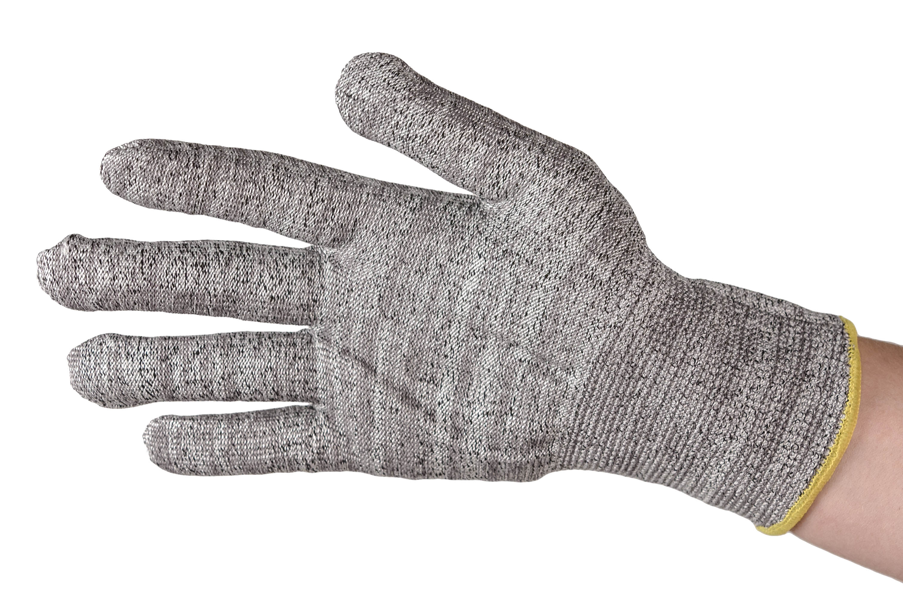 EUROSTAT 51-695-10xxA Grey, Yellow Dyneema Work Gloves, Size XL, Polyurethane Coating