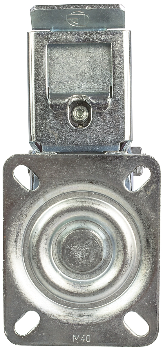 16628-fr LAG Braked Swivel Castor, 150 kg Capacity, 100 mm Wheel