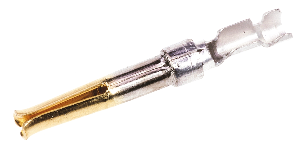 TE Connectivity, AMPLIMITE HD-20 Series, size 20 Female Crimp D-Sub Connector Contact, Gold over Nickel Socket 20 AWG