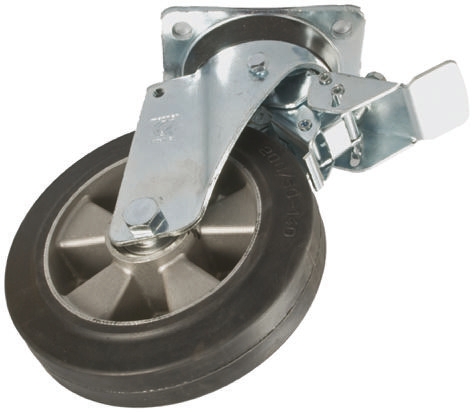LAG Braked Swivel Castor, 300 kg Capacity, 160 mm Wheel