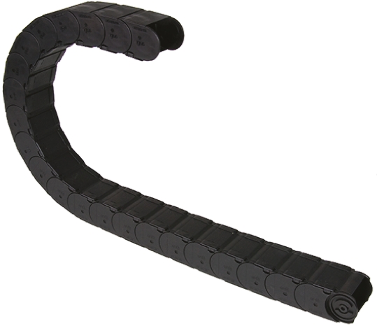 Igus e-chain Black, W168mm x D64 mm, L1 m, 150 mm Min. Bend Radius, Igumid G