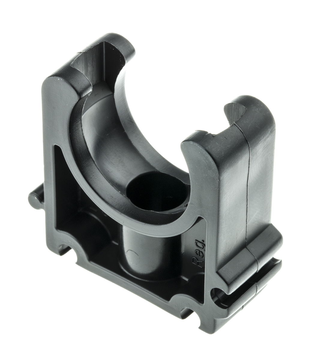 Georg Fischer Galvanised Polypropylene Black Pipe Clamp, 0.24 in