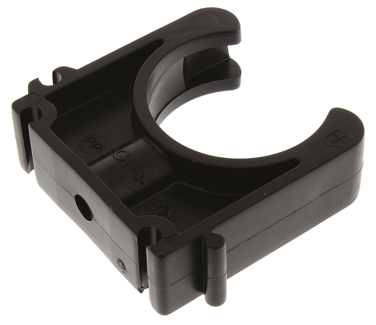 Georg Fischer Galvanised Polypropylene Black Saddle Clamp, 6 mm