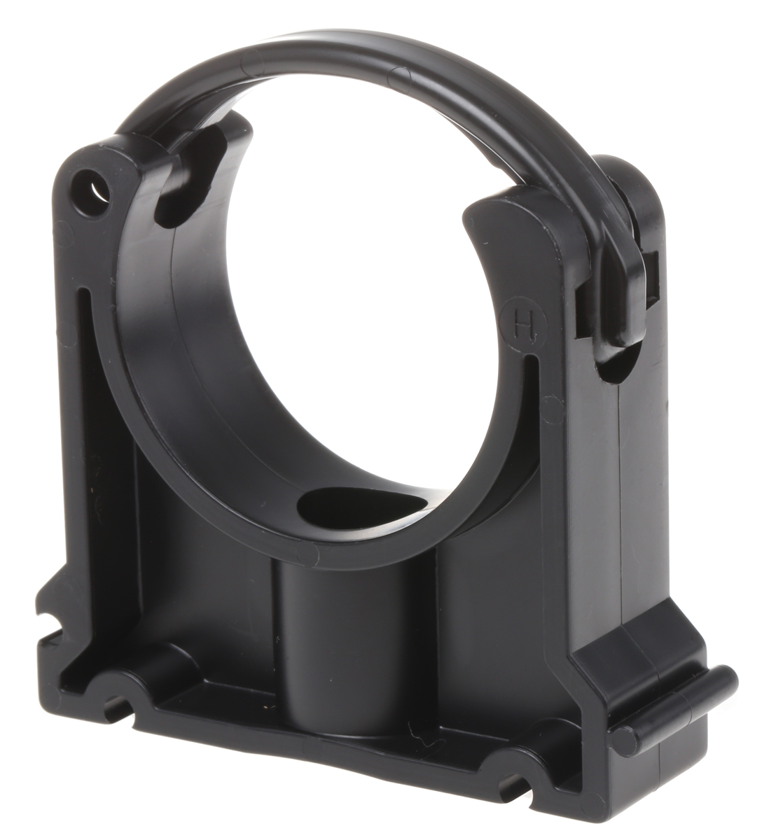 Georg Fischer Galvanised Polypropylene Black Saddle Clamp, 7 mm