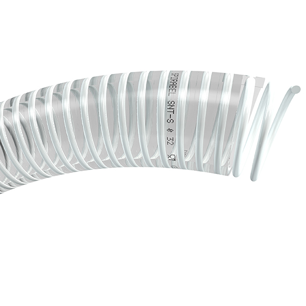 TRICOFLEX SPIRABEL SNT-S Polyvinyl Chloride Polyvinyl Chloride, Hose Pipe, 35 mm ID, 41 mm OD, Clear, 25 m