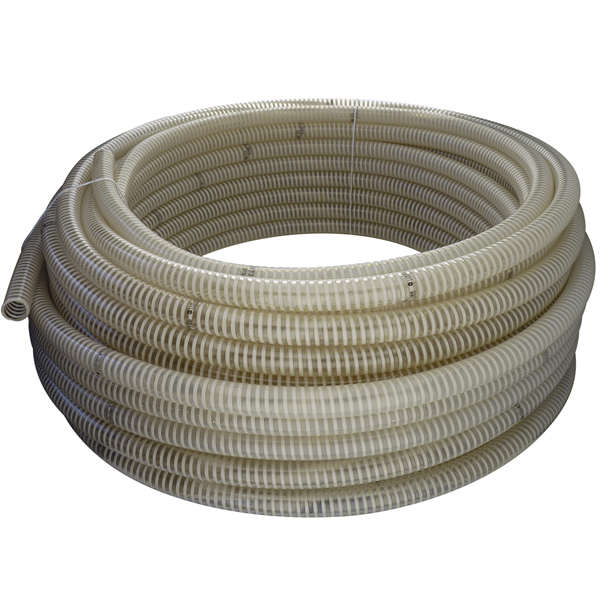 167243 TRICOFLEX SPIRABEL SNT-S Polyvinyl Chloride Polyvinyl Chloride, Hose Pipe, 40 mm ID, 46 mm OD, Clear, 25 m