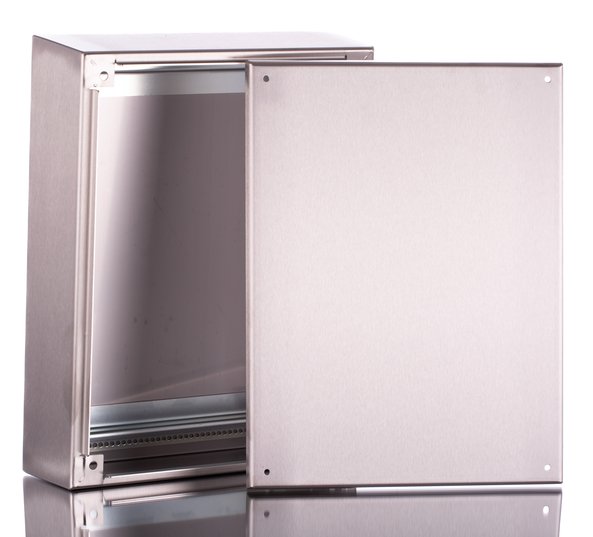 Rittal HD Series Stainless Steel Terminal Box, IP66, IPX9, 300 mm x 400 mm x 120 mm