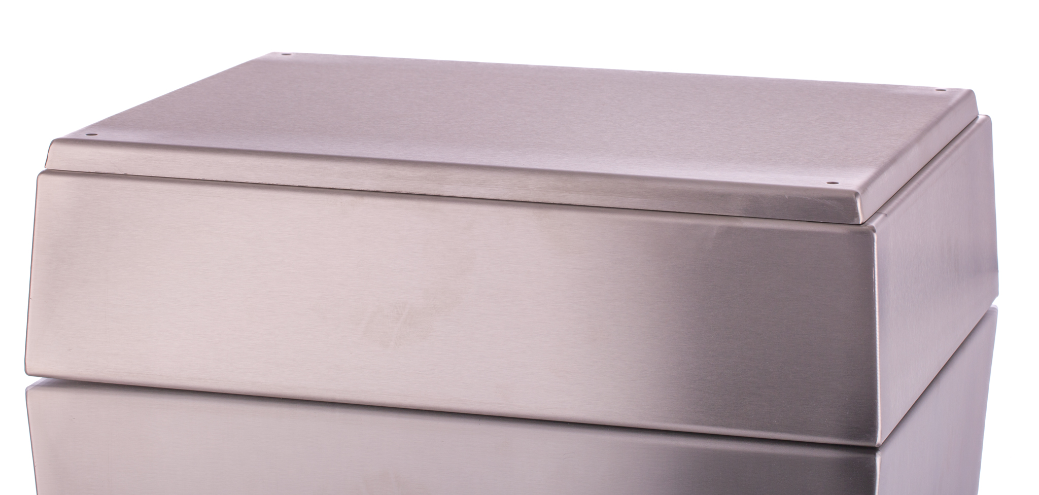 1676600 Rittal HD Series Stainless Steel Terminal Box, IP66, IPX9, 300 mm x 400 mm x 120 mm