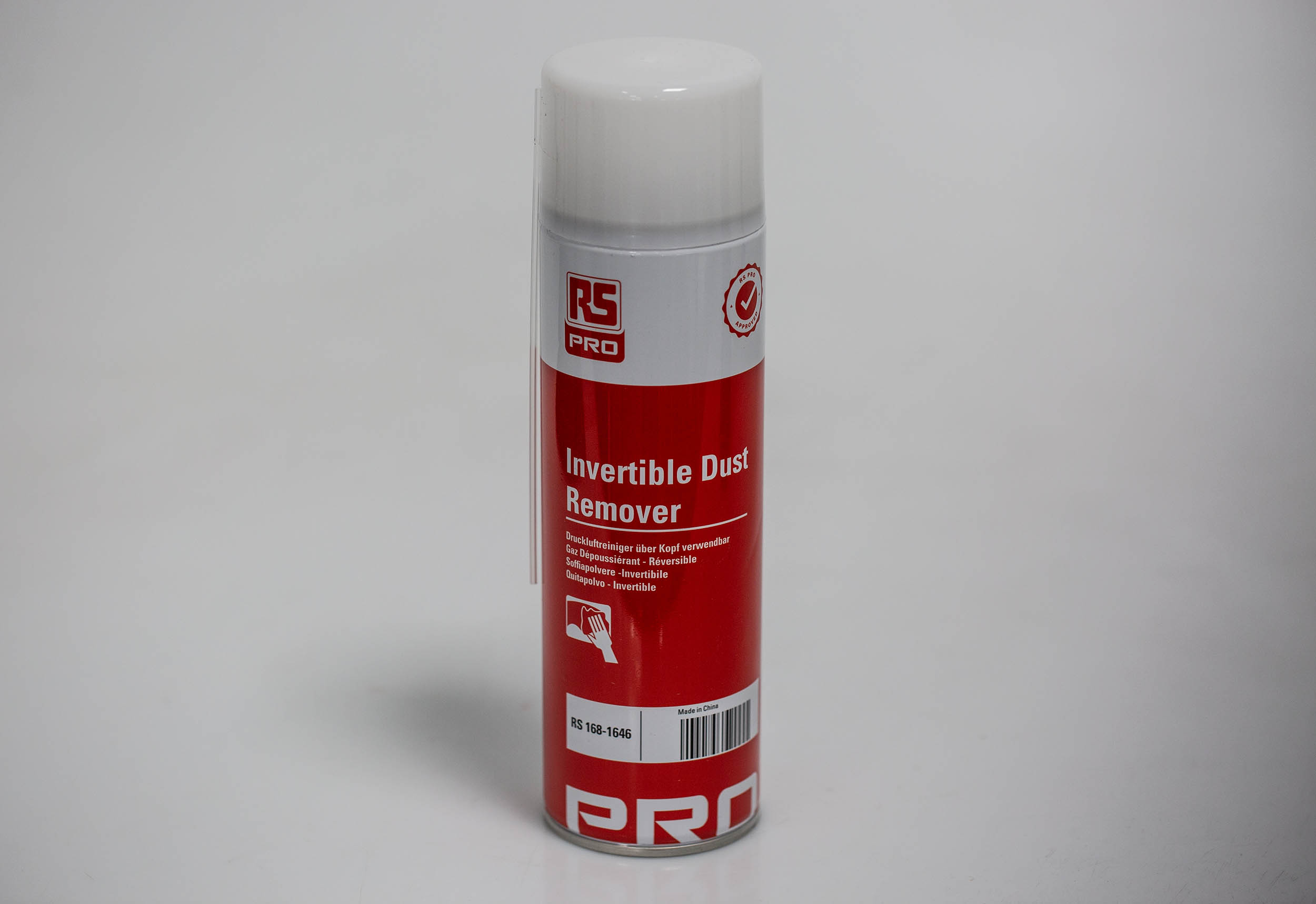 RS PRO Invertible RS Invertible Dust Remover Air Duster, 200 ml