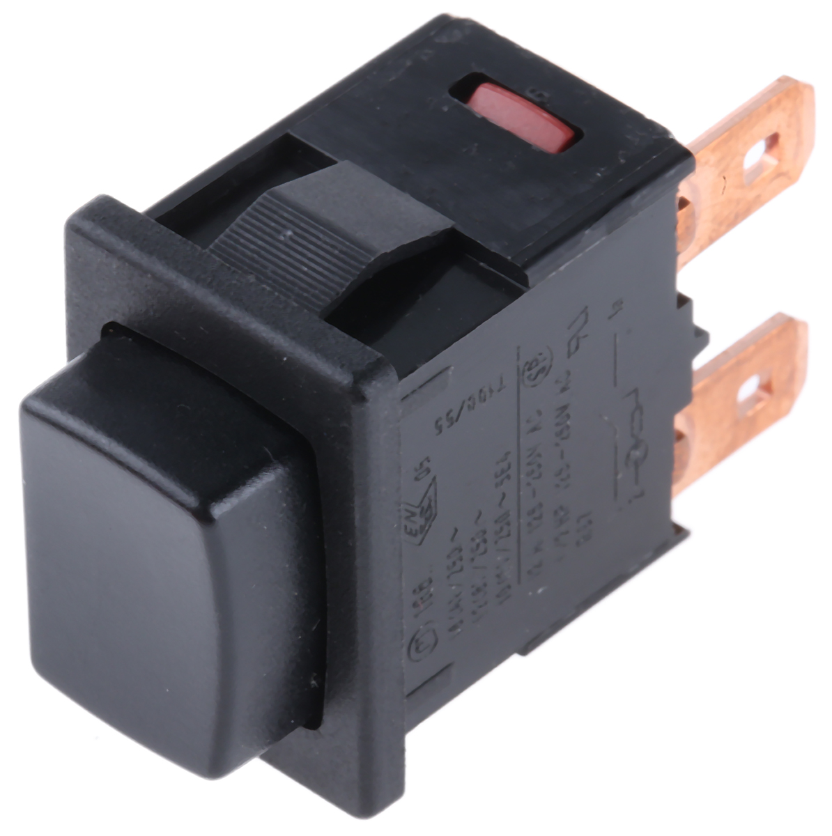 Marquardt Push Button Switch, Momentary, Panel, 12.9 x 19.8 mm Cutout, SPST, IP40 250 V ac
