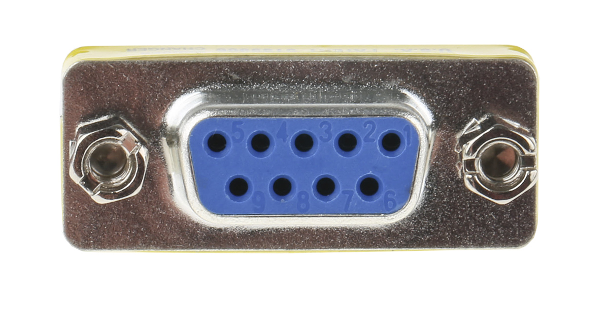 1688722 Phoenix Contact D-Sub Adapter 9-Way D-Sub to Female Female 9-Way D-Sub Female Female