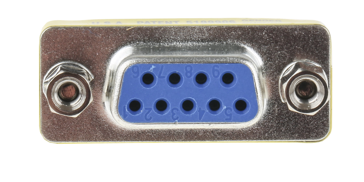 1688722 Phoenix Contact D-Sub Adapter 9-Way D-Sub to Female Female 9-Way D-Sub Female Female