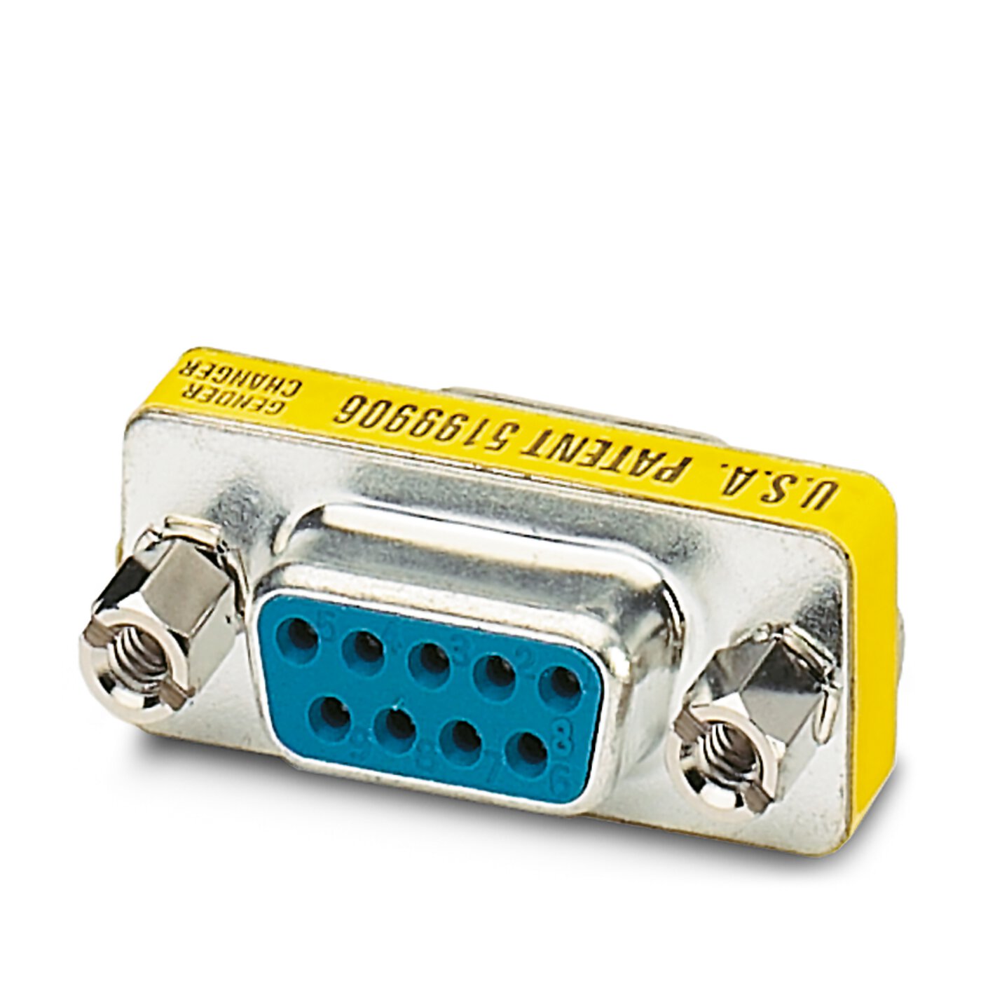 1688722 Phoenix Contact D-Sub Adapter 9-Way D-Sub to Female Female 9-Way D-Sub Female Female