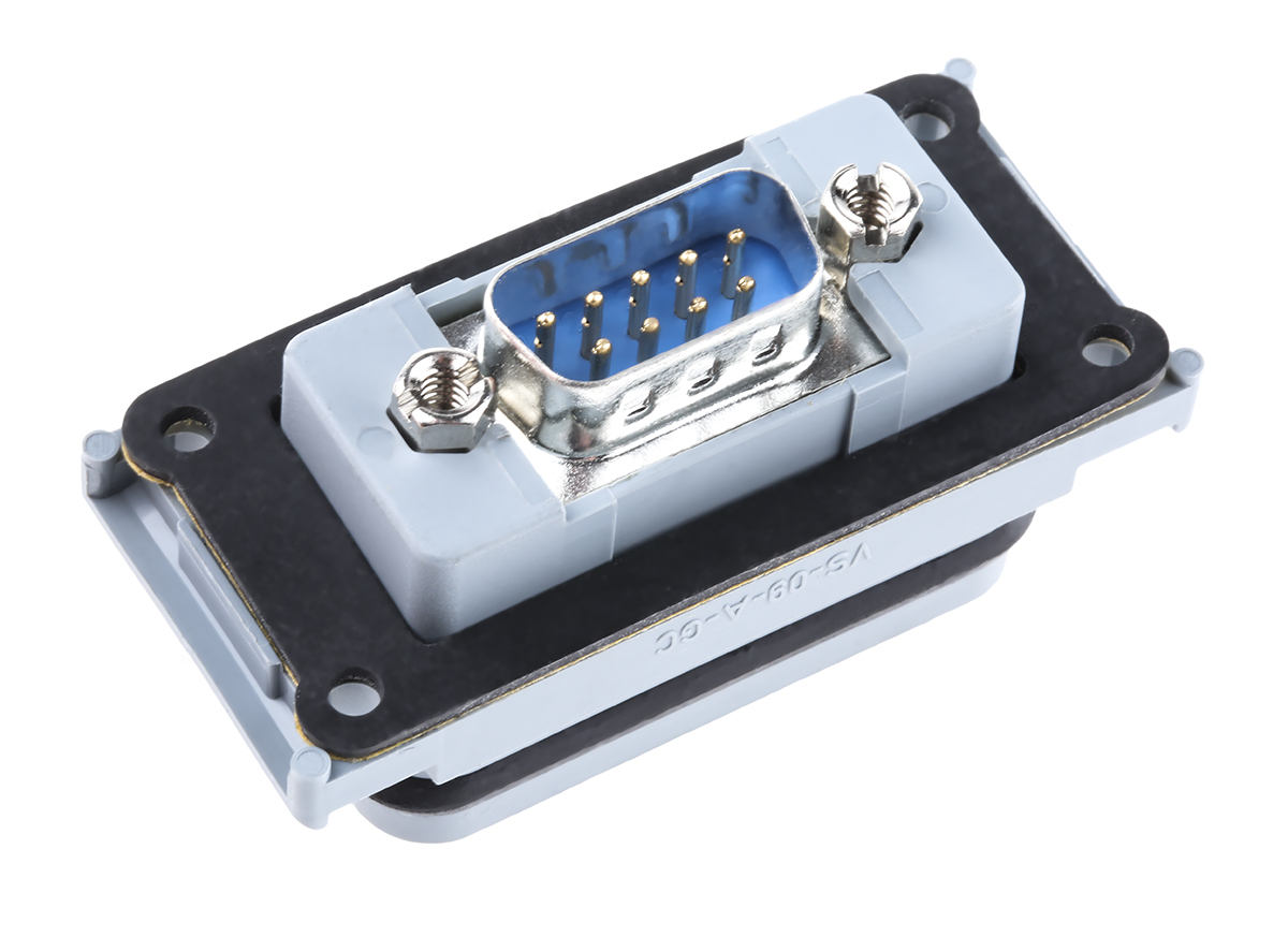 1689705 Phoenix Contact D-Sub Adapter 9-Way D-Sub to Male Male 9-Way D-Sub Male Male
