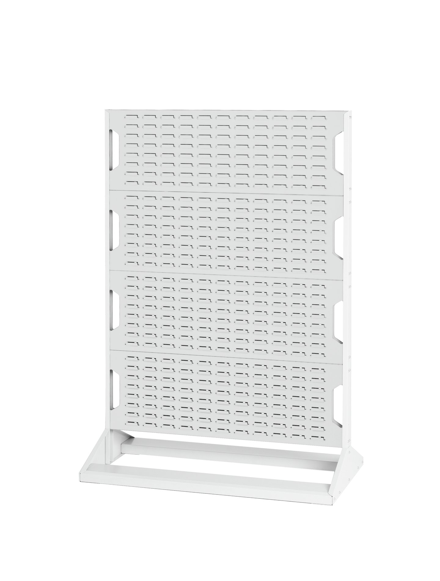 Bott Steel Louvre Panel Storage Unit, 550 mm x 1000 mm x 1450 mm, Light Grey