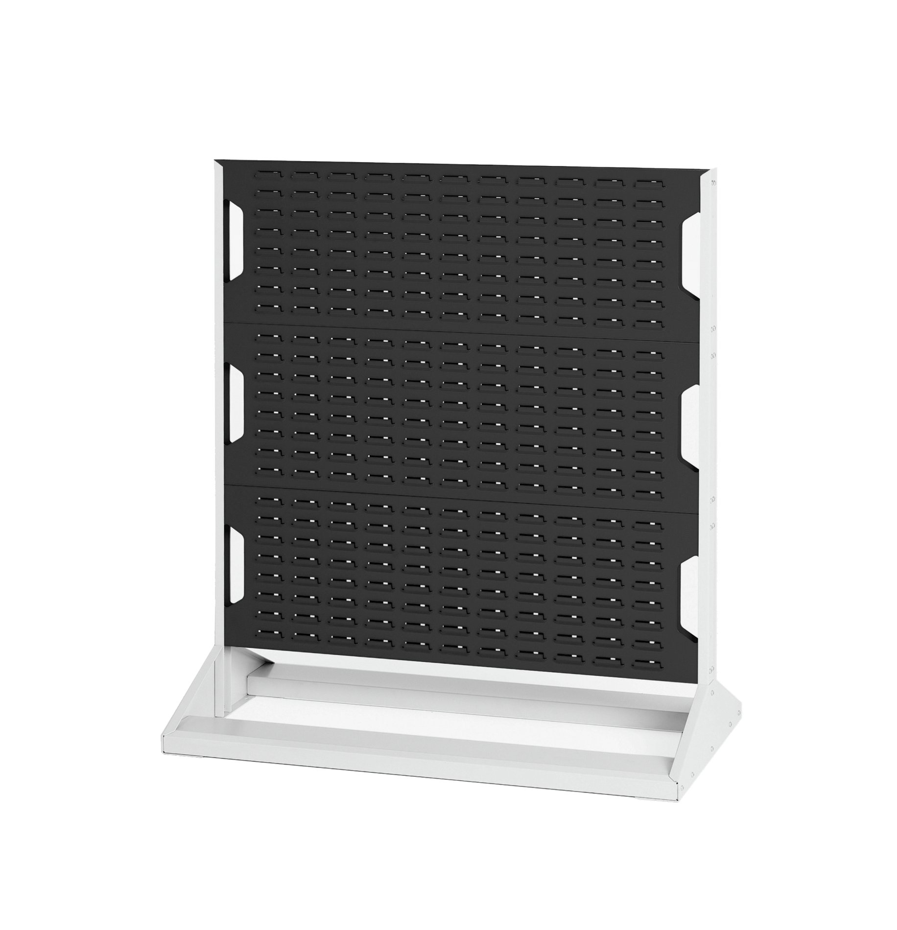 Bott Steel Louvre Panel Storage Unit, 550 mm x 1000 mm x 1125 mm, Anthracite