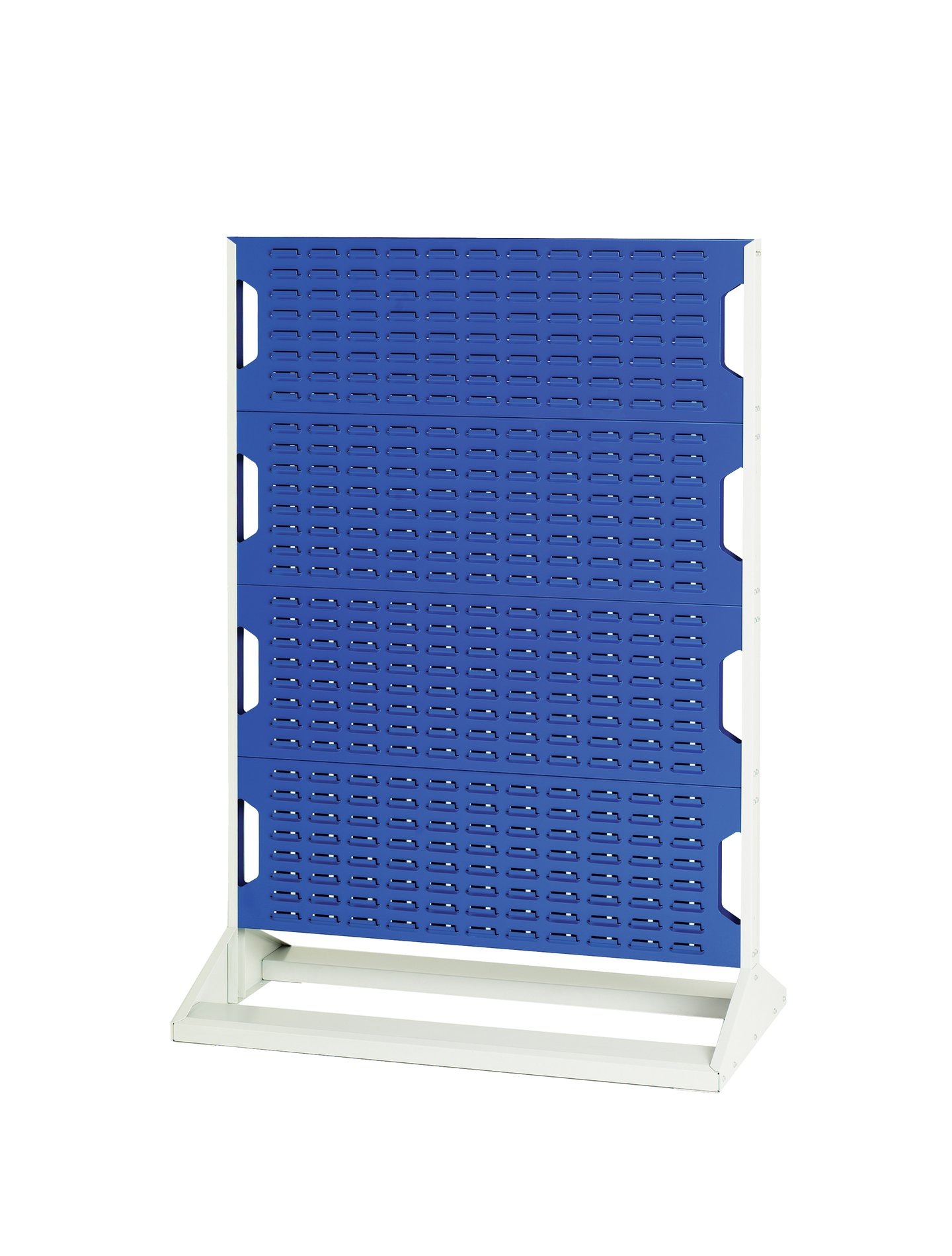 Bott Steel Louvre Panel Storage Unit, 550 mm x 1000 mm x 1450 mm, Blue