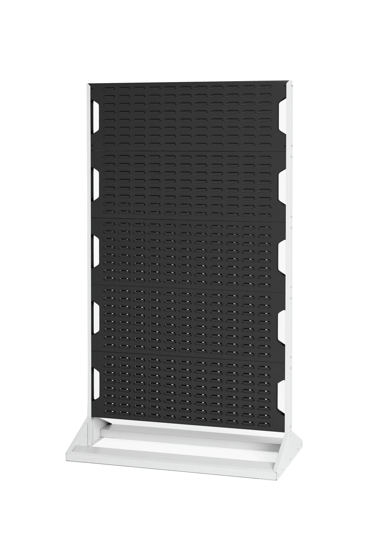 Bott Steel Louvre Panel Storage Unit, 550 mm x 1000 mm x 1775 mm, Anthracite
