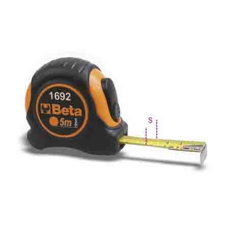 BETA 1692 8 m Tape Measure, Metric