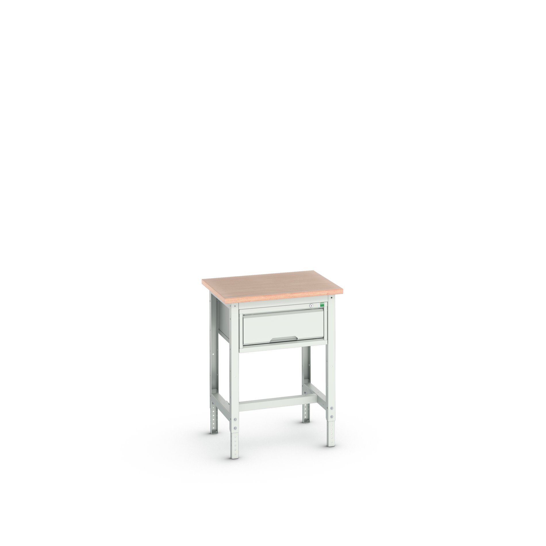 Bott Steel Workbench, 200kg Max Load Adjustable Height, 930 mm x 600mm x 700 mm