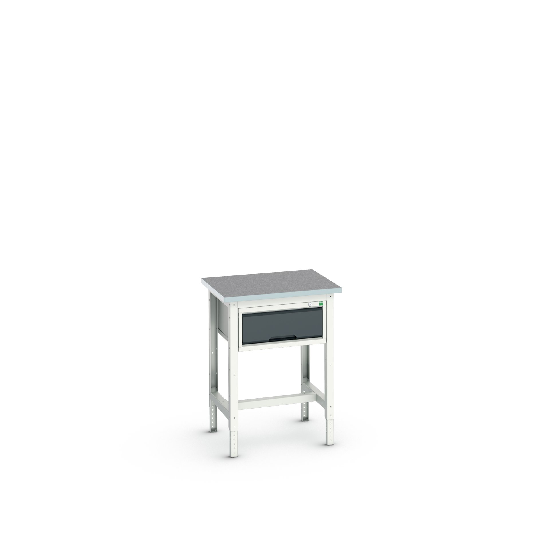 Bott Steel Workbench, 200kg Max Load Adjustable Height, 930 mm x 600mm x 700 mm
