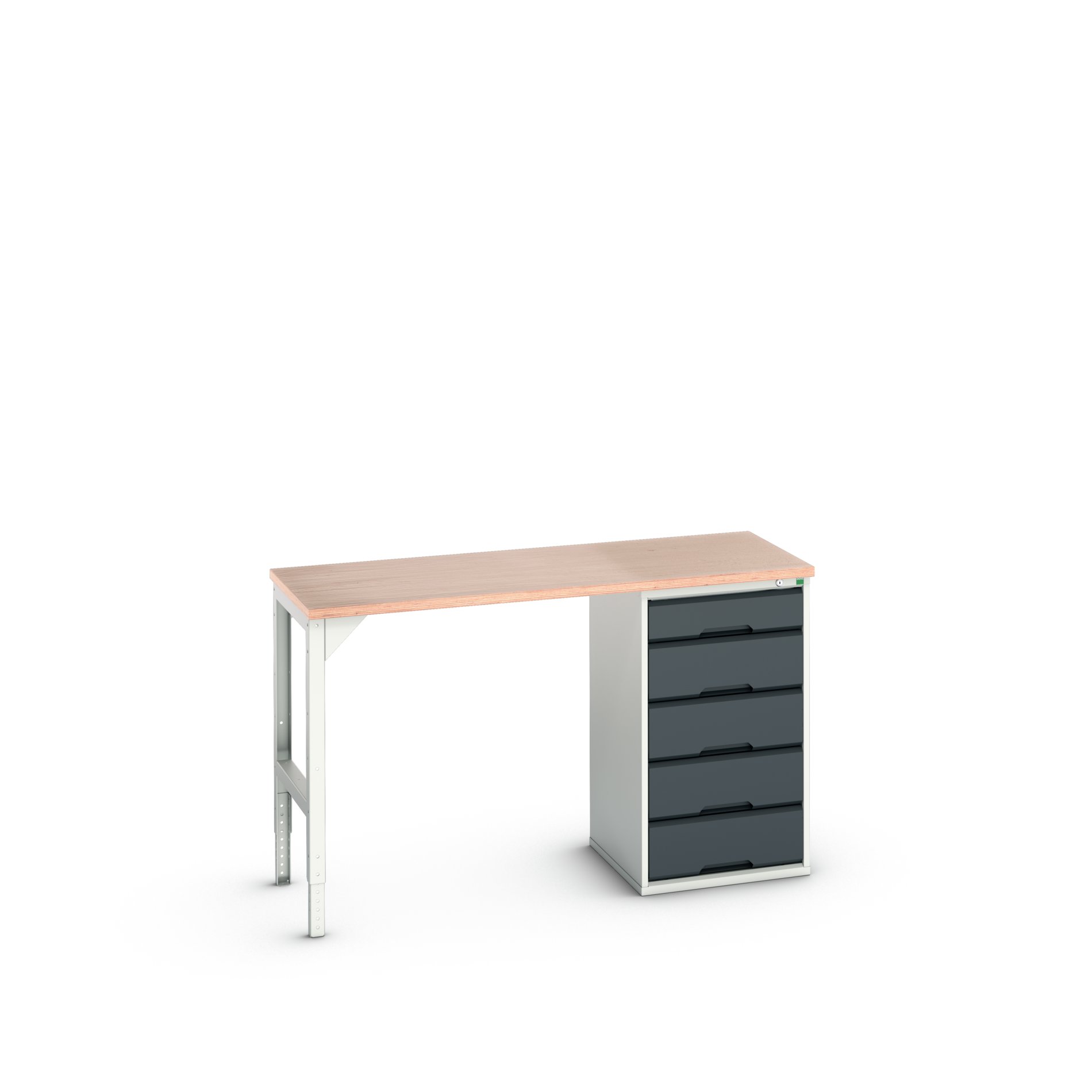 Bott Steel Workbench, 300kg Max Load Adjustable Height, 930 mm x 600mm x 1500 mm