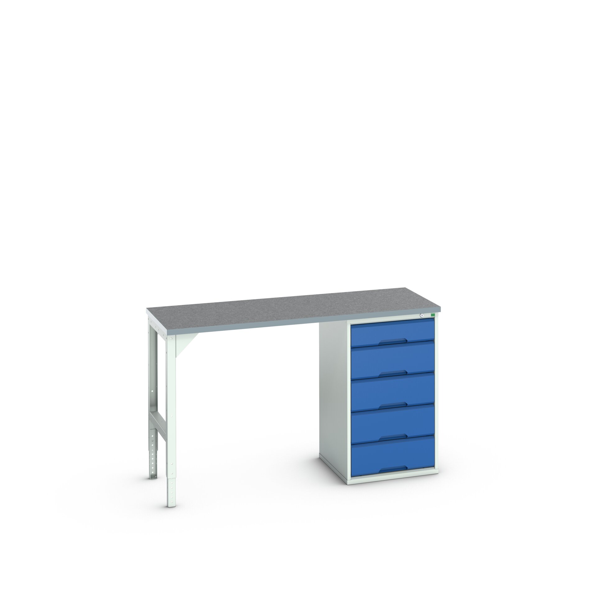 Bott Steel Workbench, 300kg Max Load Adjustable Height, 930 mm x 600mm x 1500 mm