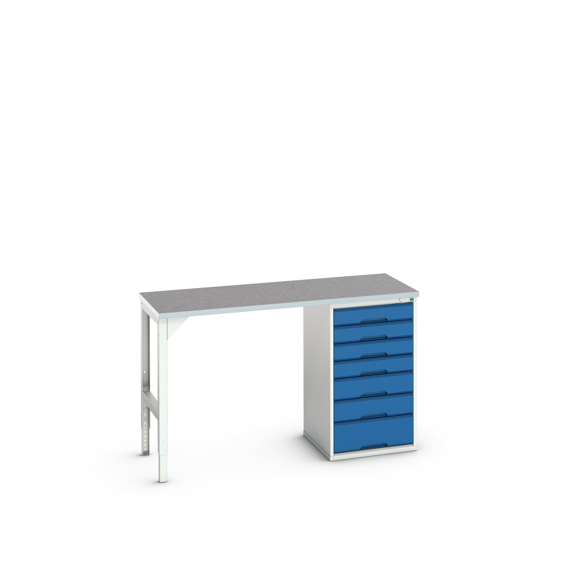 Bott Steel Workbench, 300kg Max Load Adjustable Height, 930 mm x 600mm x 1500 mm
